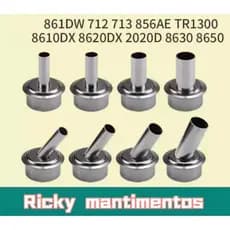 Bico QUICK 861DW, bocal angular de 45°, bocal reto, bocal para de ar quente para mesa de reparo e soldagem