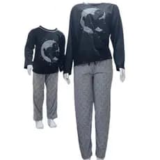 Pijama mãe e filha Longo Feminino Inverno pijama mae e filha inverno tal mae tal filha inverno