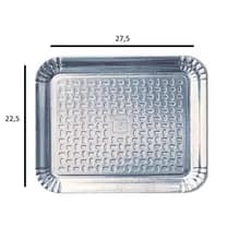 Bandeja Laminada N-3 Retangular 23x28 cm 10 Unidades Ótima Qualidade
