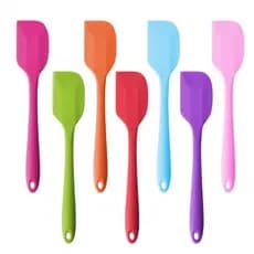 Espátula De Silicone Maciço Utensílio De Cozinha Pão Duro Resistente 28 cm