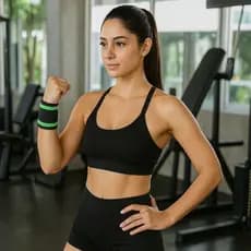 Munhequeira Protetor De Punho Profissional Crossfit e Academia Punho exercicio treino
