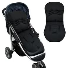 Colchonete Para Todos Os Modelos de Carrinhos Com Protetor de Cinto Almofadado Fibra Silicone