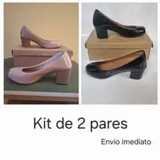 SAPATO SOCIAL SCARPIN KIT COM 2 PARES