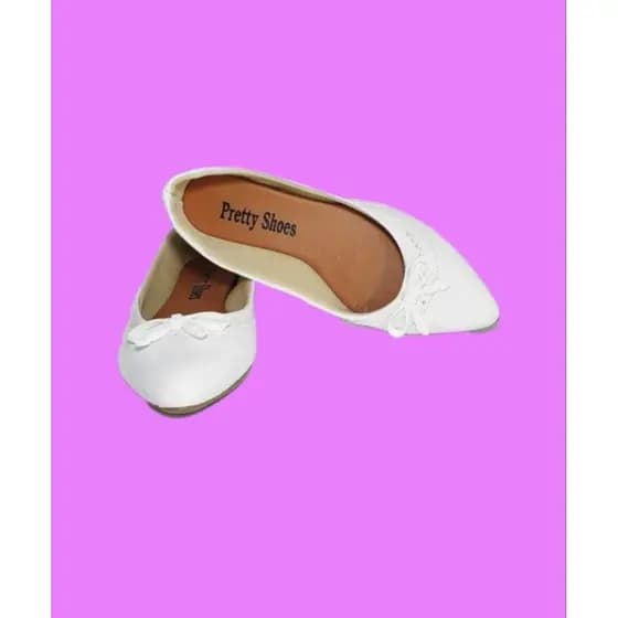 sapatilha feminina com lacinho estilo clássico moda dia a dia casual bico fino