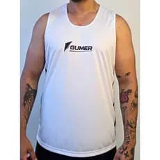 REGATA DRY FIT BRANCA Conforto que veste do G1 ao G5