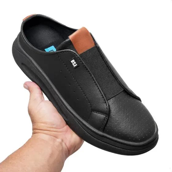 Tênis Mule Sneaker Slip On Masculino com Elástico Lançamento