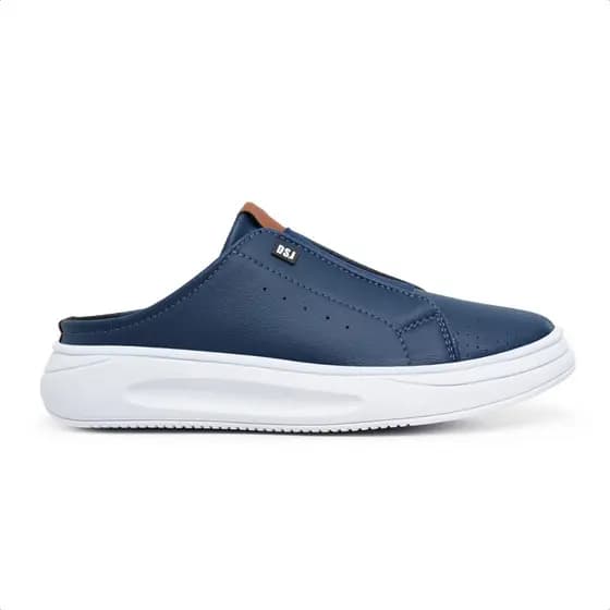 Mule Slip On Masculino Sneaker Sapato Casual com Elastico