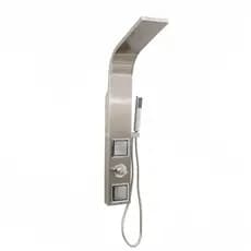 Chuveiro não elétrico com Hidromassagem Vertical - OHOME Inox Noronha