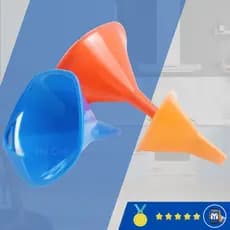 Funil De Plástico Multiuso Colors Com 3 Peças