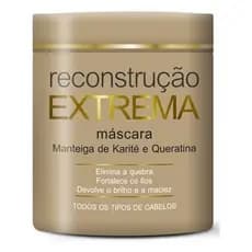 Máscara Reconstrução Extrema Manteiga Karite Queratina Levux