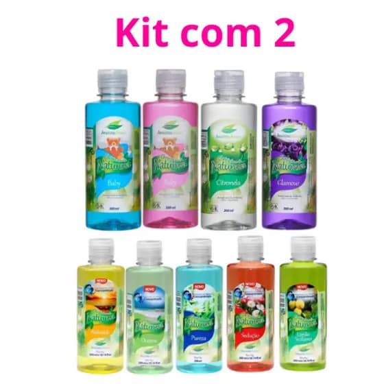 Kit Amazônia Aromas 2 Aromatizante de Ambientes Concentrado 300ml