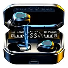 Fone M10 Fone De Ouvido Bluetooth Sem Fio Sem Fio Tws Estéreo Power Bank