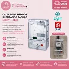Caixa Para Medidor Bi-Trifásico Padrão Light - Cm3
