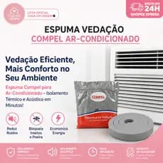 Espuma Para Vedação Ar-condicionado 1,90 Metros Compel