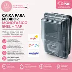 CAIXA PARA MEDIDOR MONOFÁSICO ENEL - TAF