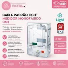 Caixa Padrão Light Medidor Monofasico CM1