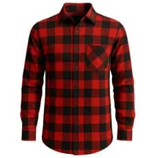 Camisa Xadrez Masculina Casual Country Moderna Flanela