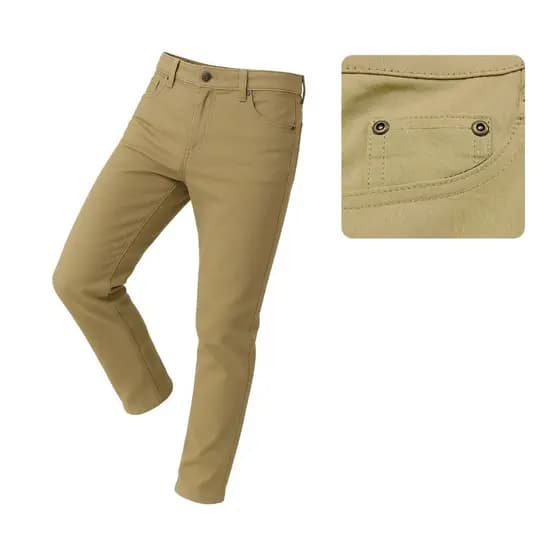 Calça Alfaiataria Masculina Elastano Slim Fit Tech Calça Bege Masculina Calça Preta Masculina