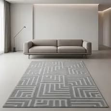 Tapete 1,40x2,00 Felpudo Fácil Higienizar Base Antiderrapante Quarto Toque Suave Ambiente Aconchegante