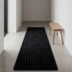 Tapete Passadeira 0,60x2,00 Fácil Higienizar Base Antiderrapante Quarto Toque Suave Ambiente Aconchegante
