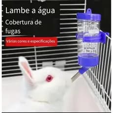 Bebedouro Automático Cão, Gato, Coelho, Chinchila E Porquinho  125ml