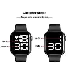 Relógio De Pulso Digital Com LED Relógios Msculinos /Esportivo /Feminino/Infantil