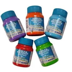 Tinta Acrílica Brilhante 37 ml - Acrilex