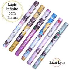 Lápis Infinito Kawai com Tampa