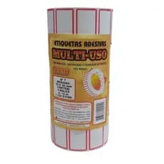 Etiqueta Adesiva Multi-uso Nº 7 Pcte com 4 Rolos de 10m