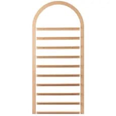 Arco Porta Esmalte de Parede expositor com 10 prateleiras MDF CRU