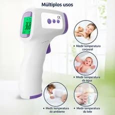 Termômetro T 2 Infravermelho Digital Medidor Febre Testa Pulso infantil adulto temperatura corporal