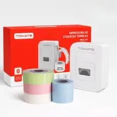 Impressora Térmica Portátil Tomate MDK-E01 Bluetooth Etiquetas
