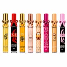 Perfume Feminino Yasm 20 ml Alta Fixação Mini Perfume De Bolsa Box 24 uni Misto de Fragrancias