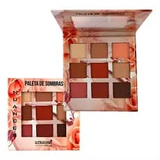 Paleta de Sombras Maquiagem Nude Ludurana Nuances B00006