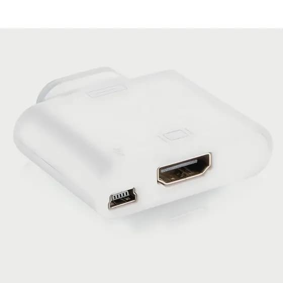 Adaptador Dock 30 Pinos Ip Ad Para Hdmi E Mini Usb