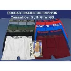 Kit 3-6 Cuecas  Boxer Algodão Masculino Box Cotton Cueca Adulto