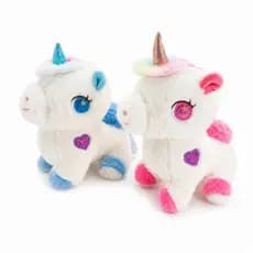 Unicórnio de Pelúcia 20cm Urso Fofo Antialergico