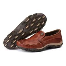 Mocassim Sapatilha Campero Confort Masculino 100% Couro