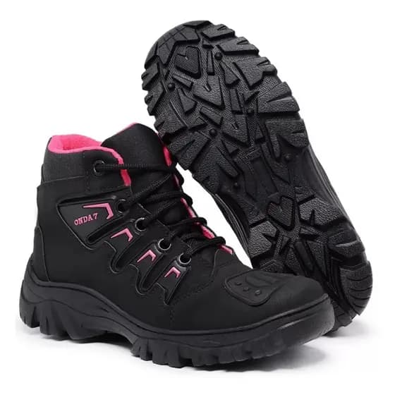 Coturno Adventure Feminino Em Couro Novidade Exclusiva Top