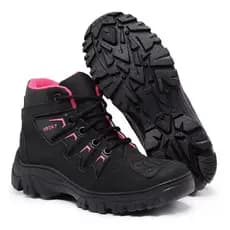 Coturno Adventure Feminino Em Couro Novidade Exclusiva Top