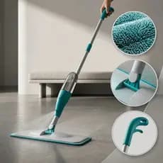 Mop Spray Com Reservatório Esfregão Vassoura Mágica