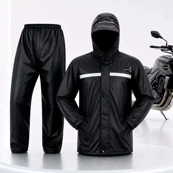 Capa De Chuva Moto Motoqueiro Impermeável Reforçada