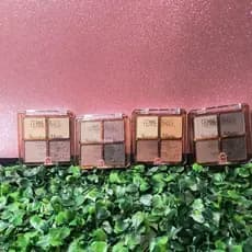 Paleta de sombra 4 cores pigmentação intensa FEMME PARIS MATTE