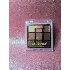 Paleta de sombra 9 cores HELLO MINI COLOR EYES