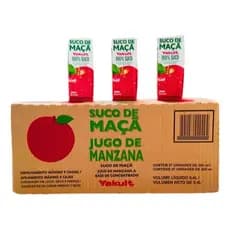 Suco De Maçã Yakult Sem Açúcar Caixa Com 27 Unidades
