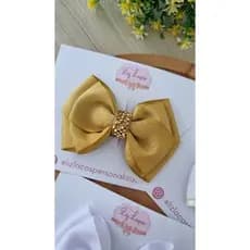 Laço Infantil, Bico de Pato para Menina | Laço de Cabelo Luxo, Elegante, Festa, Escola, Aniversário e Dia a Dia