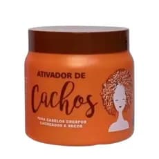 Creme Naxos Ativador de Cachos 500g Definição Maciez Total