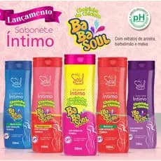 Kit com 12 Sabonete Íntimo Feminino Soul Cosméticos 200ml