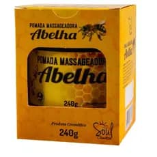 Kit com 12 Pomadas Massageadoras Abelha 240g Soul Cosméticos