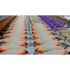 Camarão Artificial 7cm com 10 unidades